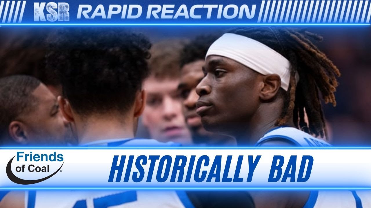 Kentucky just took a THIRTY-FIVE POINT LOSS to Gonzaga | Rapid Reaction