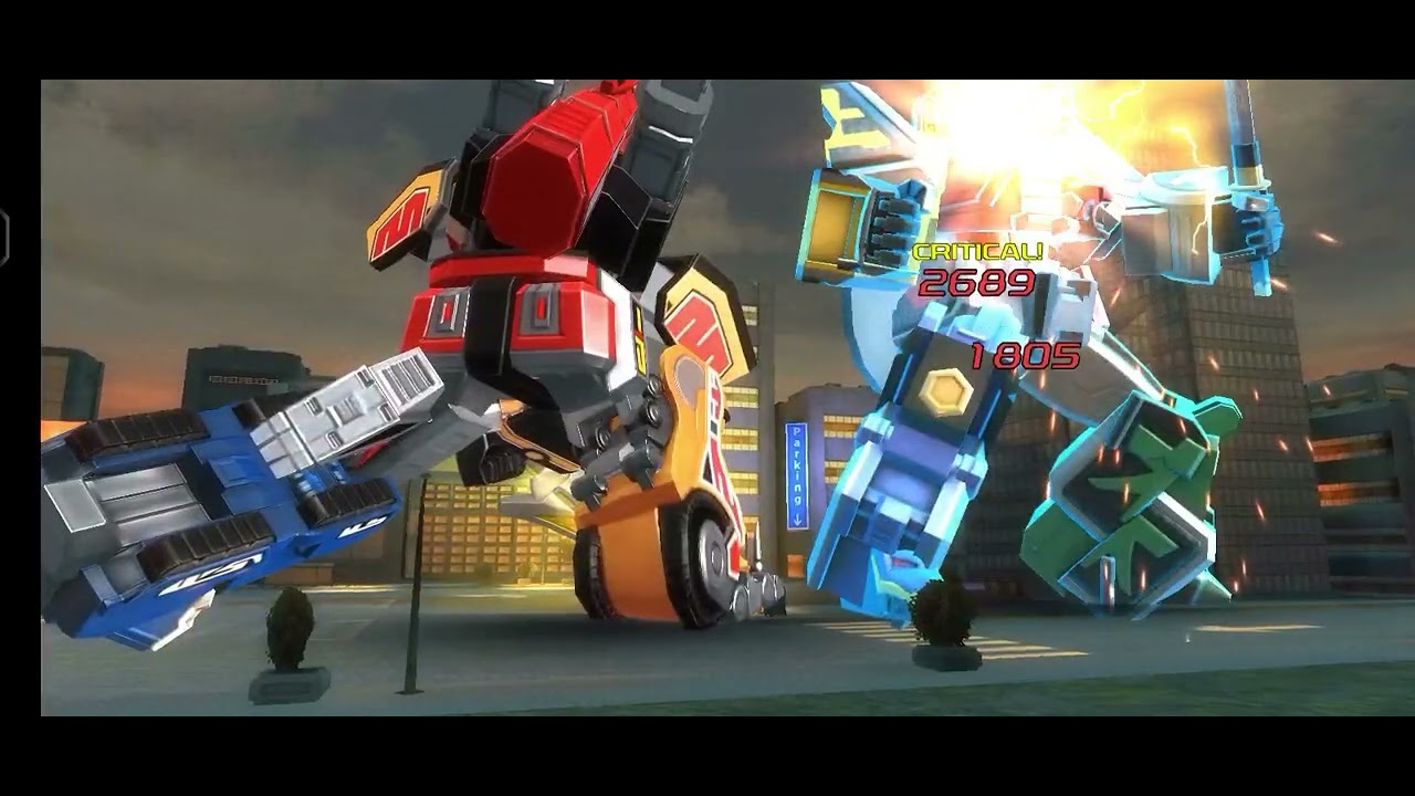 Power Rangers Magzord & Fighting Game Part 216