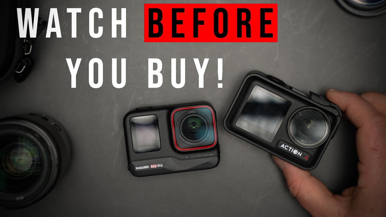 Insta360 Ace Pro vs DJI Action 4 - The Elephant in the room.