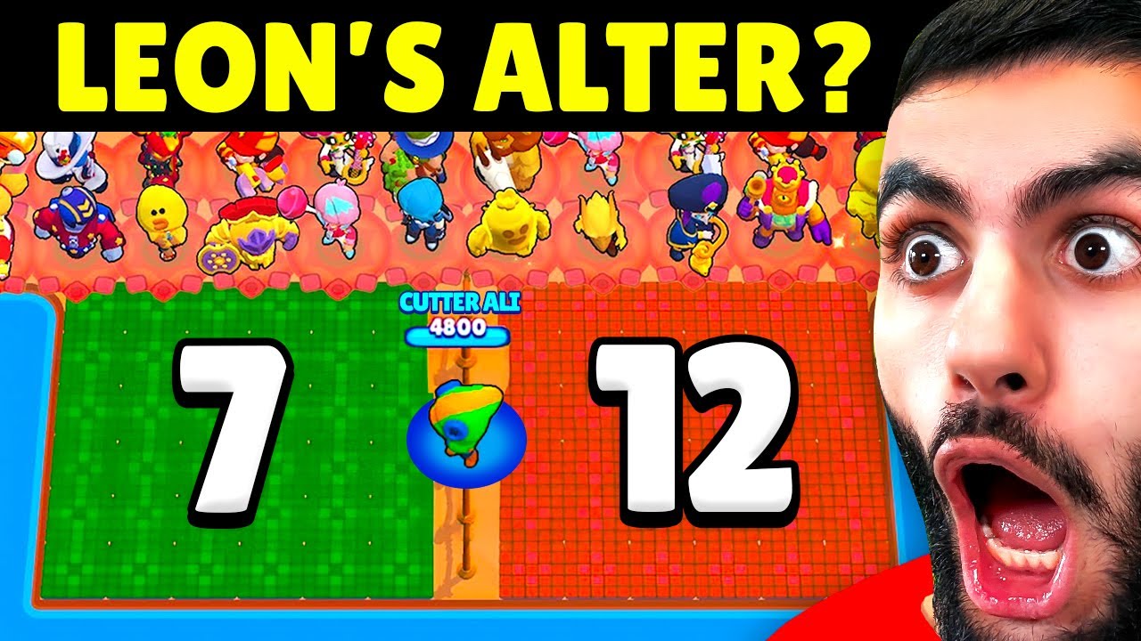 100 SPIELER vs QUIZ in BRAWL STARS!