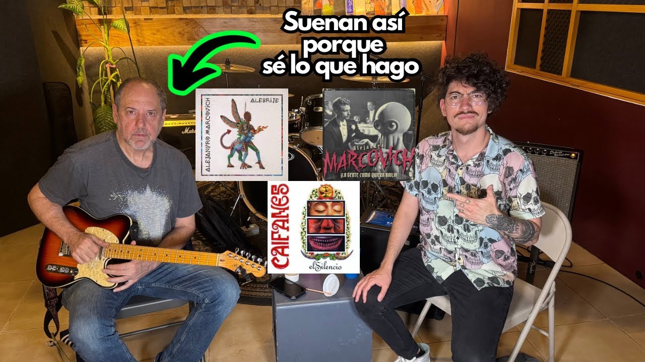 ASÍ CREÓ SU MÚSICA Y SU SONIDO ÚNICO EN CAIFANES // ALEJANDRO MARCOVICH