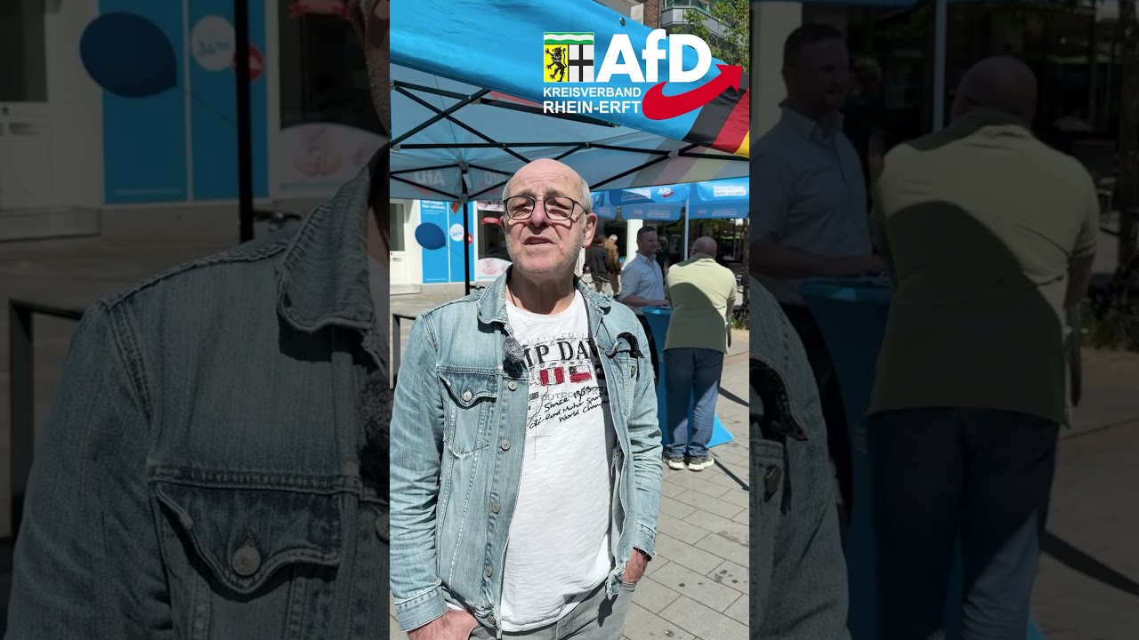 ++ Ein toller Tag beim Infostand in Wesseling ++ #AfD #RheinErft #Wesseling #K&ouml;ln