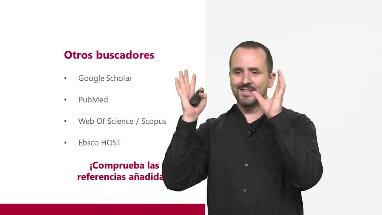 Curso Zotero (gestión bibliográfica) (11 de 40). Añadir referencias desde buscadores o repositorios.