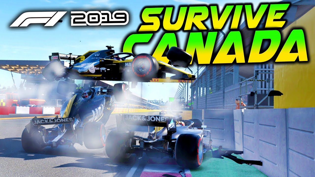 SURVIVE CANADA - F1 2019 Extreme Damage Game Mod