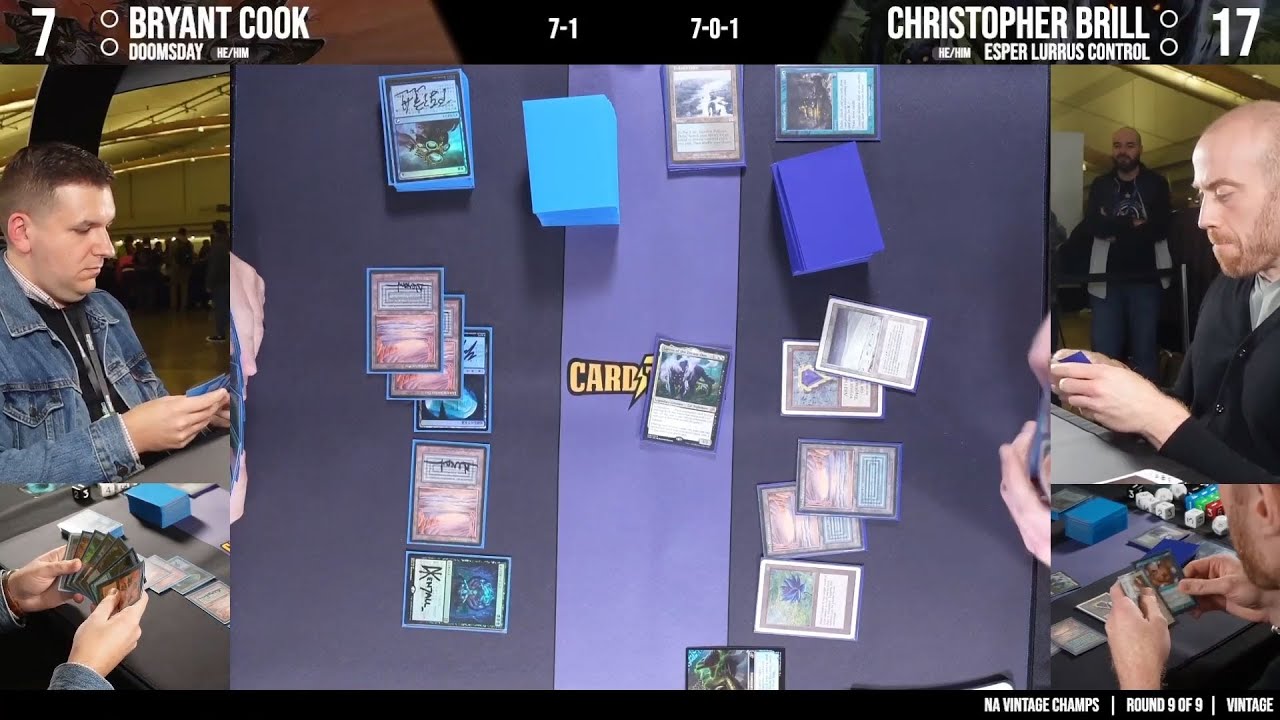 ETERNAL WEEKEND WIN AND IN FOR TOP 8! Vintage Doomsday vs Esper Lurrus Control | Magic The Gathering