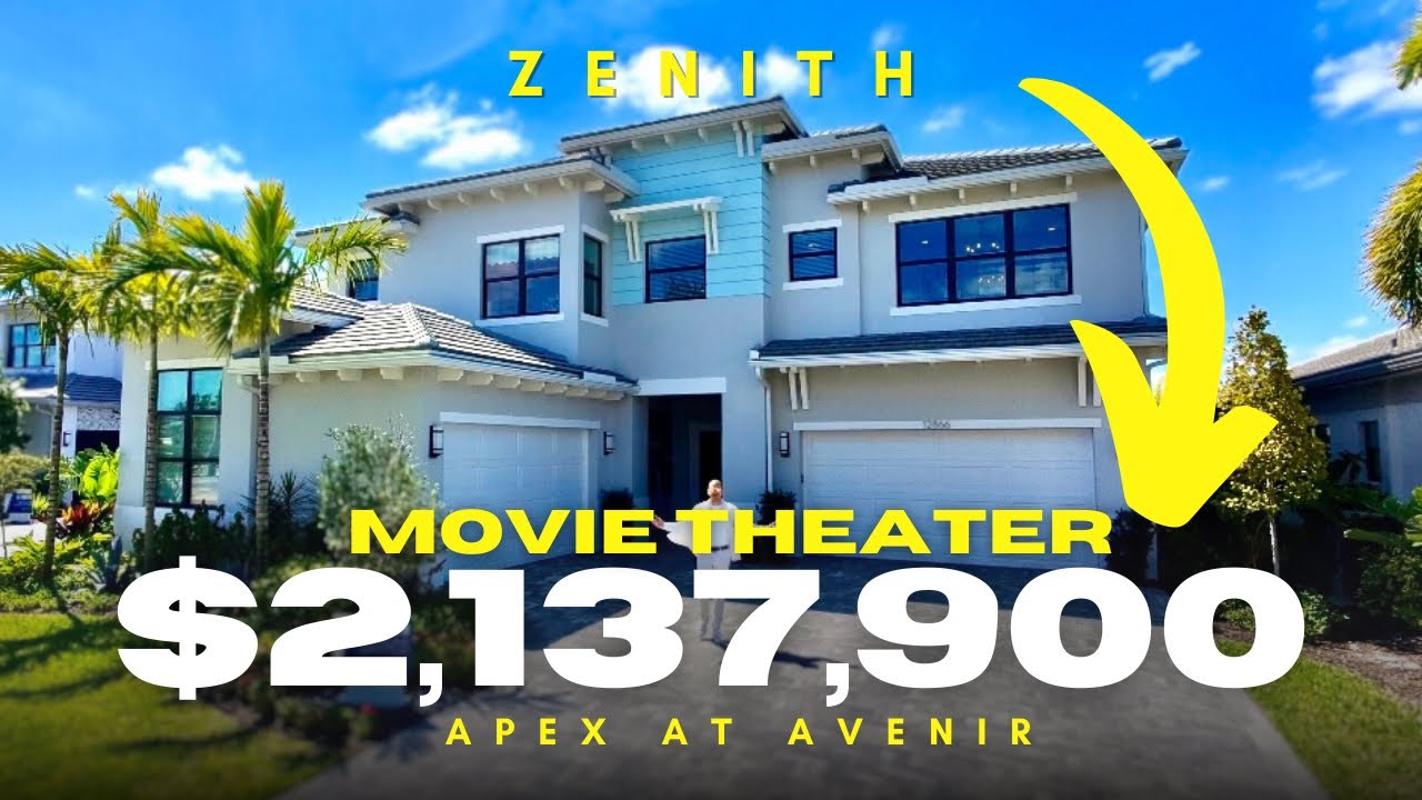 🔔 Inside This Florida Luxury Home | Zenith | APEX at Avenir Palm Beach Gardens  #milliondollarhomes