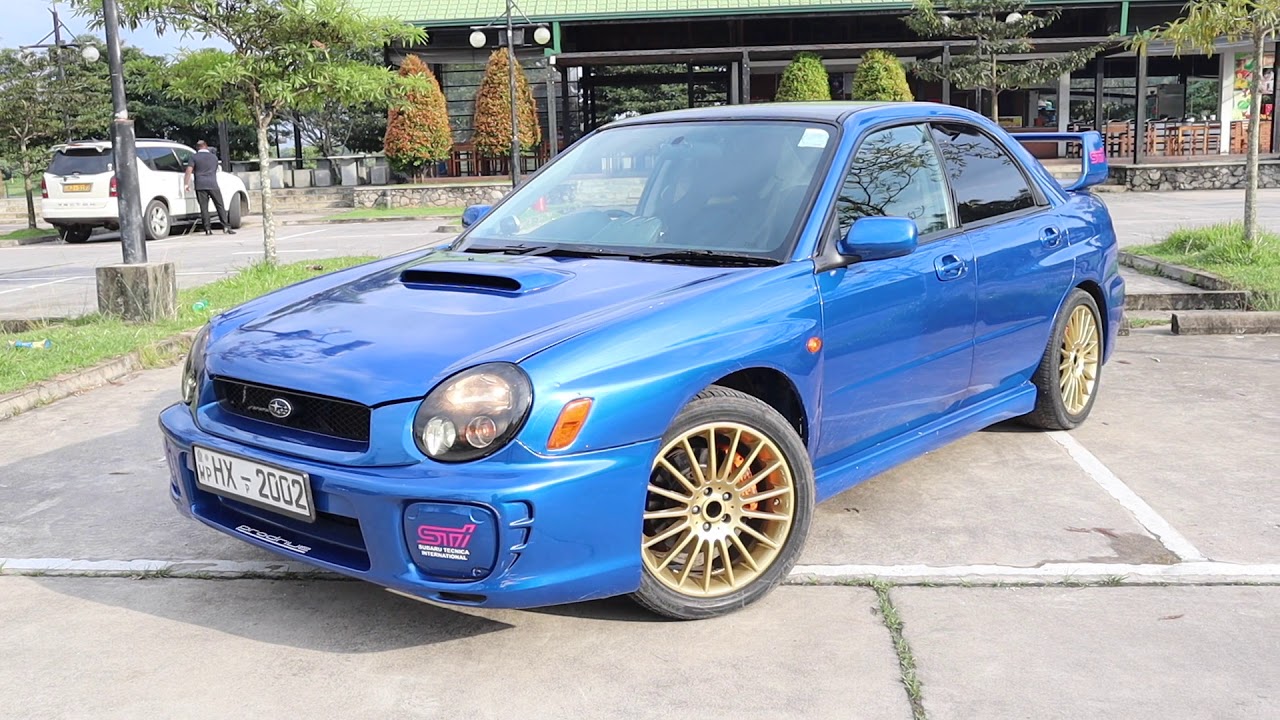 2002 Subaru Impreza WRX STI7 Starup & Review