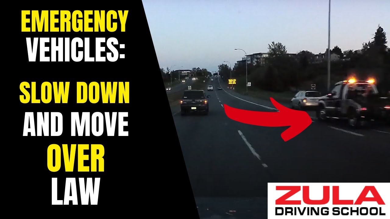 Slow Down and Move Over Law: What you need to know when passing vehicles with flashing lights