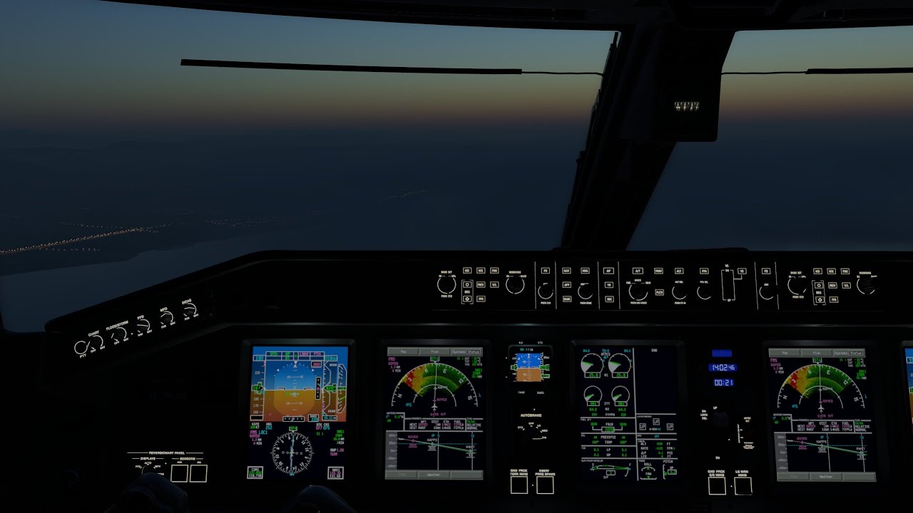 X-Craft E-Jets E175 Revisited by a Real Airline Captain, Low Vis Approach into Santa Barbara