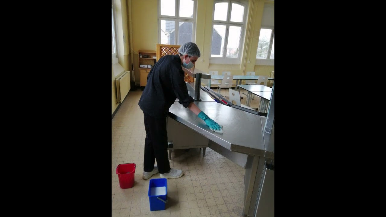 Le bionettoyage des plans de travail