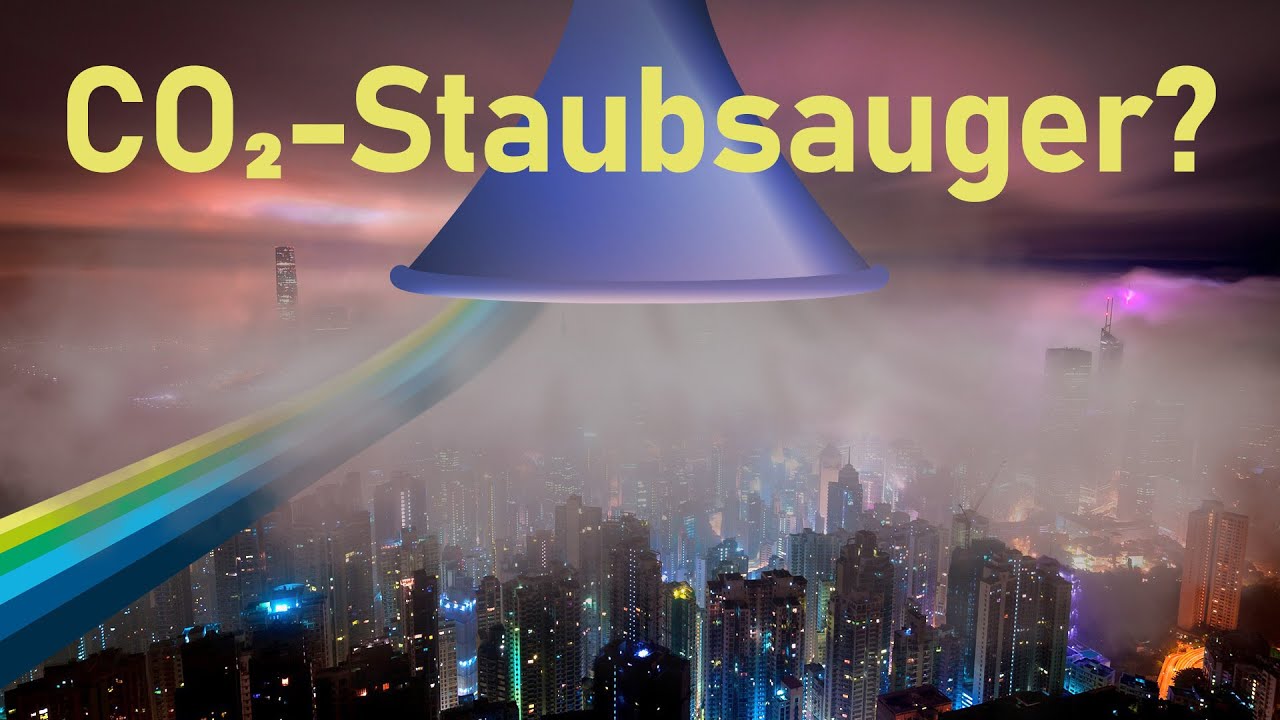 Staubsauger, Steine & Beton: 3 irre Wege, CO2 zu binden