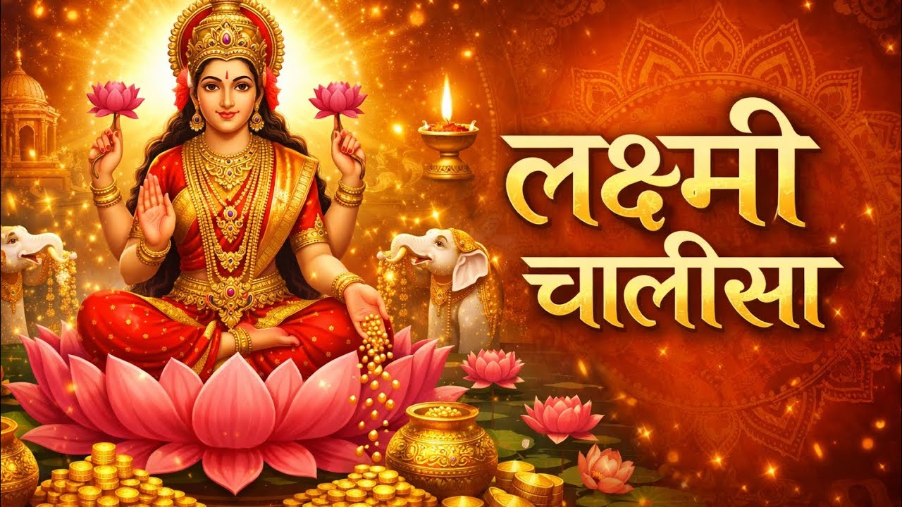 🙏 लक्ष्मी चालीसा सुनते ही बरसेगा धन | Maa Laxmi Chalisa | Full Bhakti