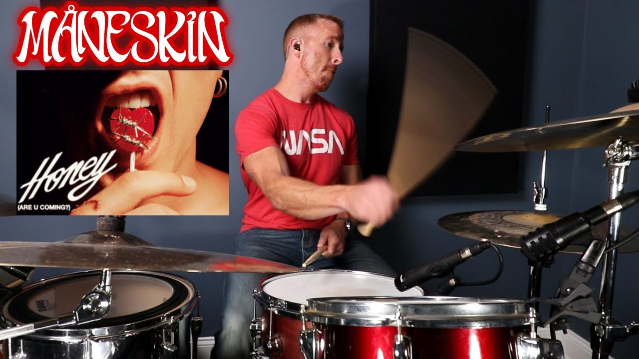 MÅNESKIN - HONEY (ARE U COMING?) - DRUM COVER