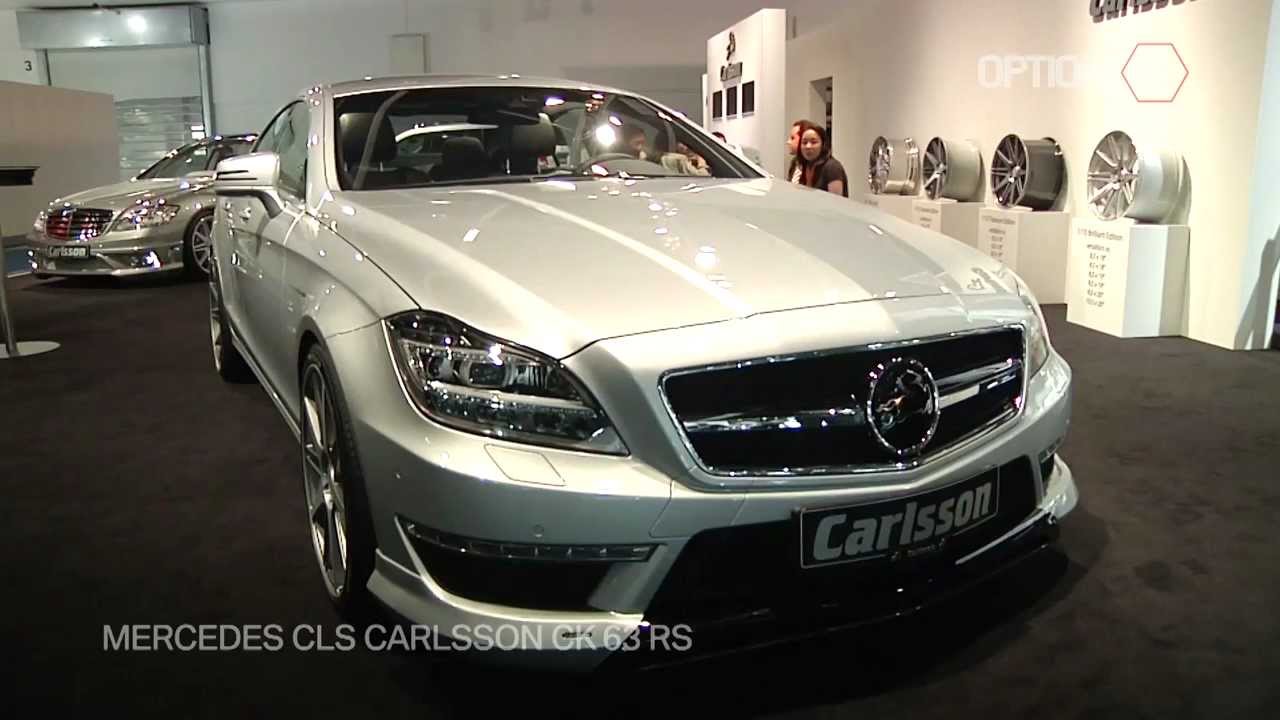 Mercedes CLS Carlsson CK 63 RS at 2011 IAA [HD] (Option Auto News)