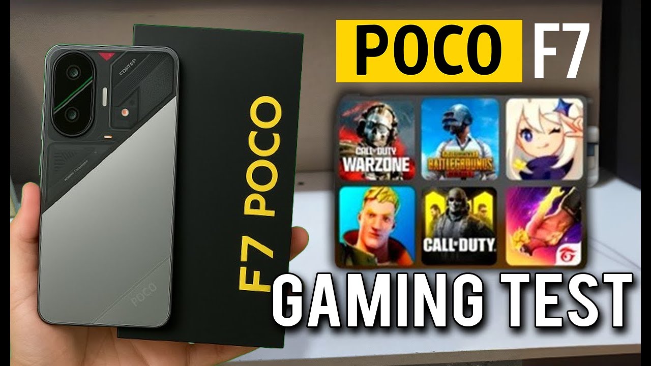 POCO F7 a PRUEBA 🔥 ¿Realmente es POTENTE? | Gaming Test + Review de Rendimiento