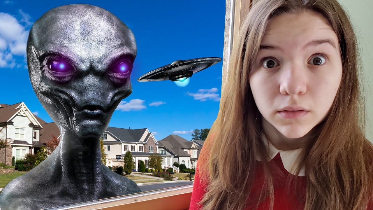 UFO LANDED IN OUR YARD!