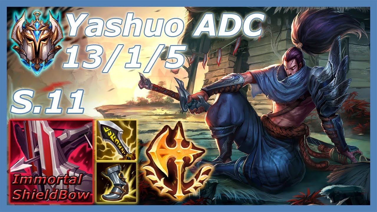 Challenger Yasuo S11 - Yasuo ADC - Yasuo 11.9 - 야스오 11.9 - ヤスオ 11.9 - Ясуо 11.9 - &Upsilon;&alpha;&sigma;&omicron;ύ&omicron; 11.9 - 疾风剑豪