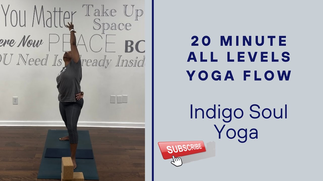 20-Minute All Levels Yoga Flow | Full Body Flow for Balsnce, Flexibility & Strength