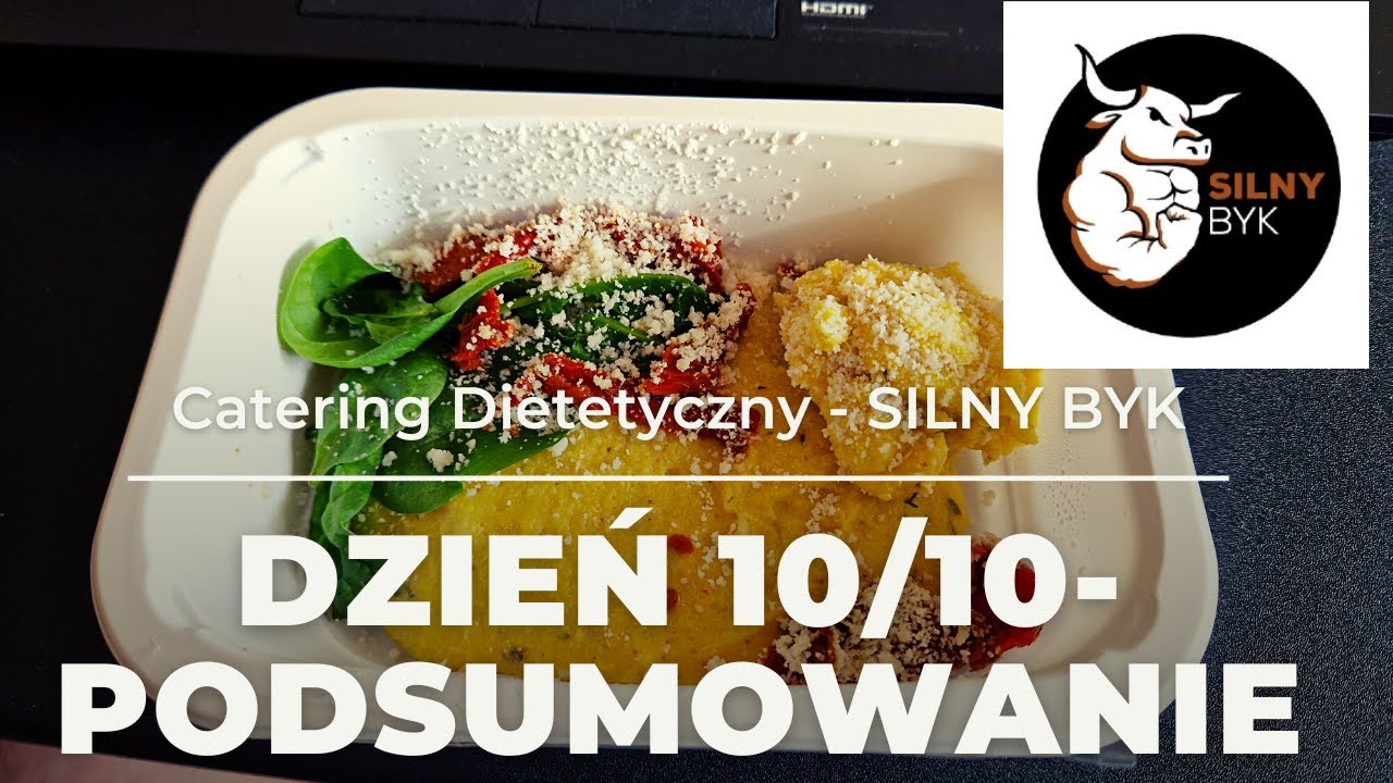 CATERING DIETETYCZNY SILNY BYK 1500 kcal - dzień 10/10 PODSUMOWANIE CZY WARTO !
