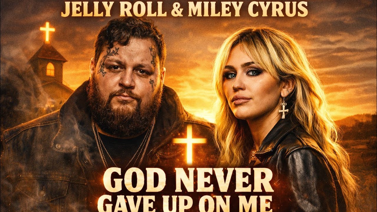 Jelly Roll ft Miley Cyrus - God Never Gave Up on Me