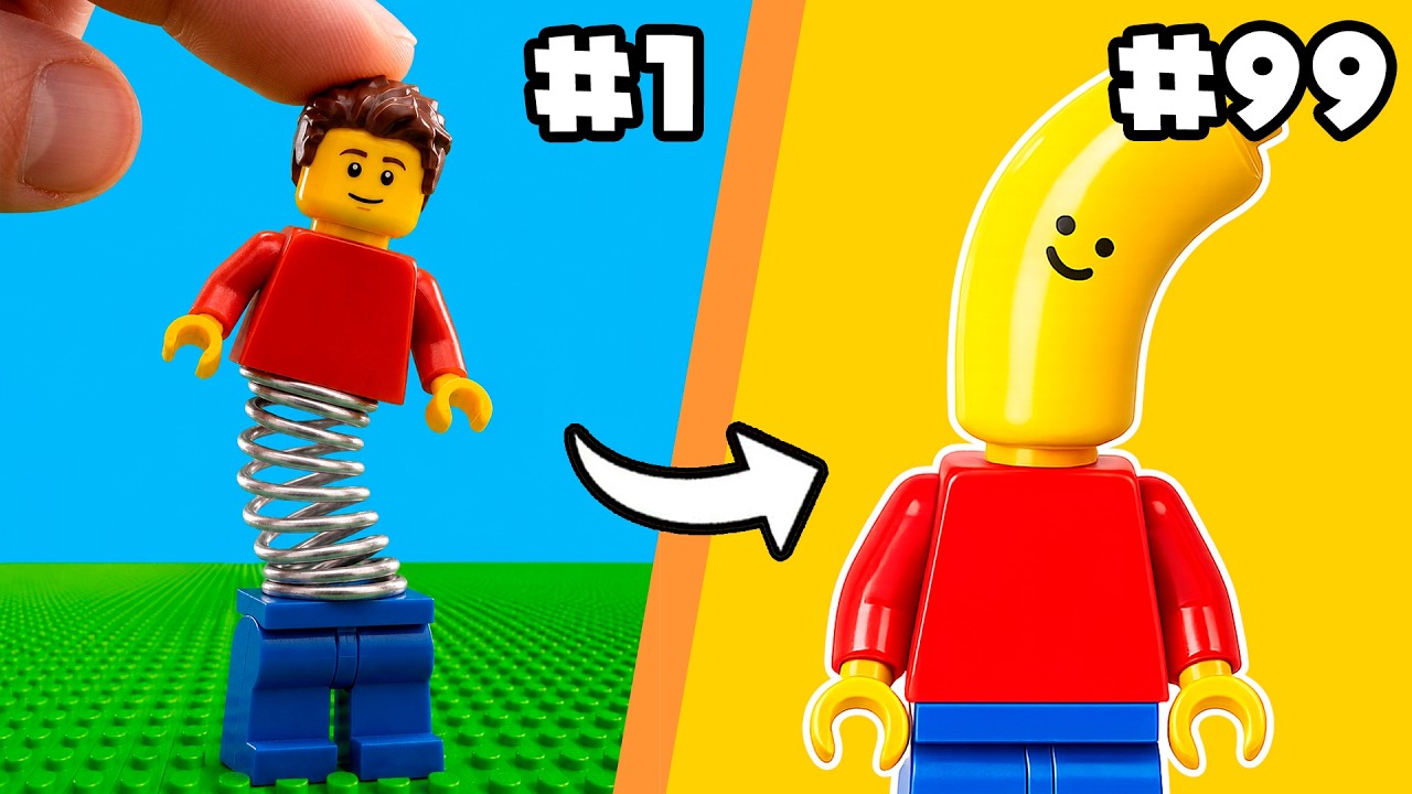 САМЫЕ ПРОКЛЯТЫЕ LEGO МИНИФИГУРКИ