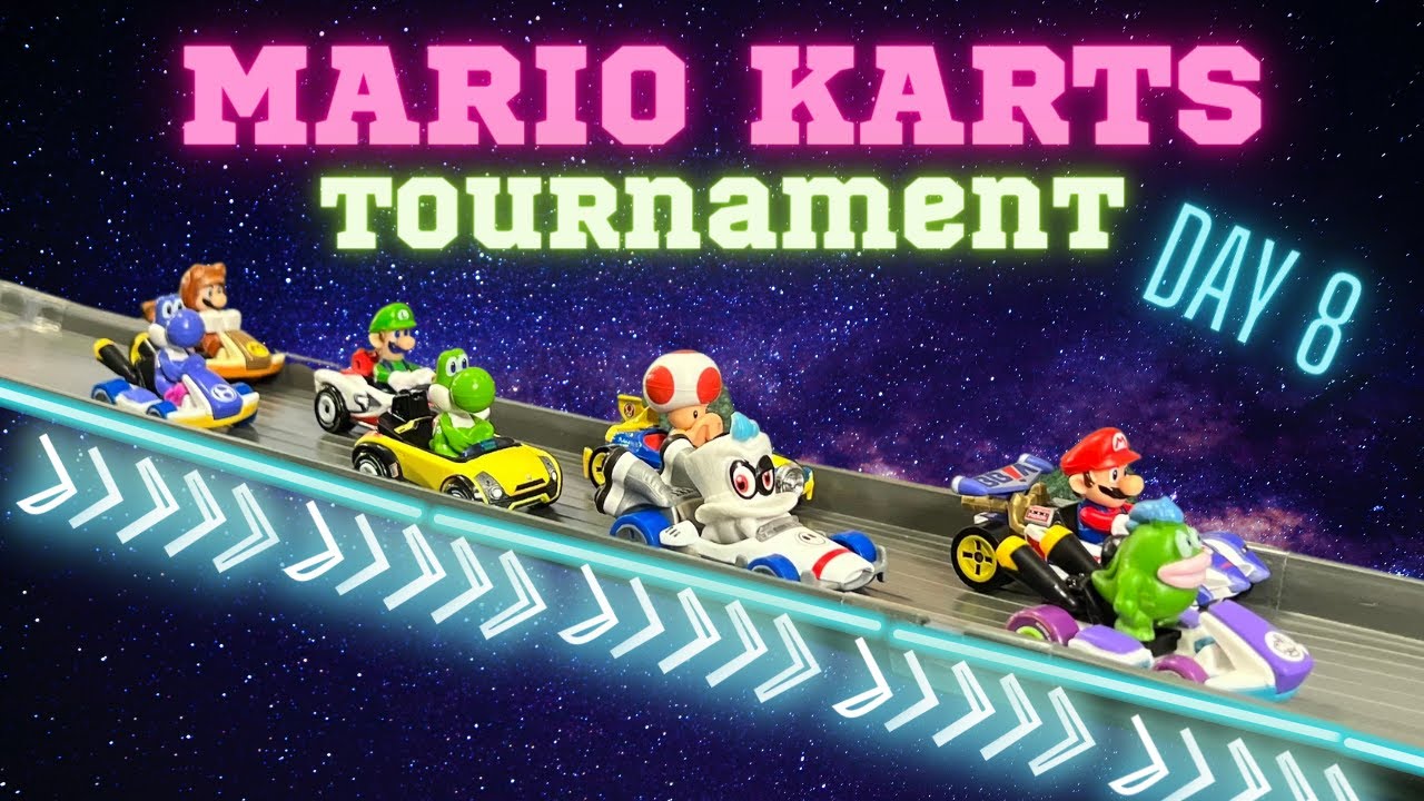 MARIO KARTS SLIME RACING | ТУРНИР ЛИТЫХ МАШИНОК 8