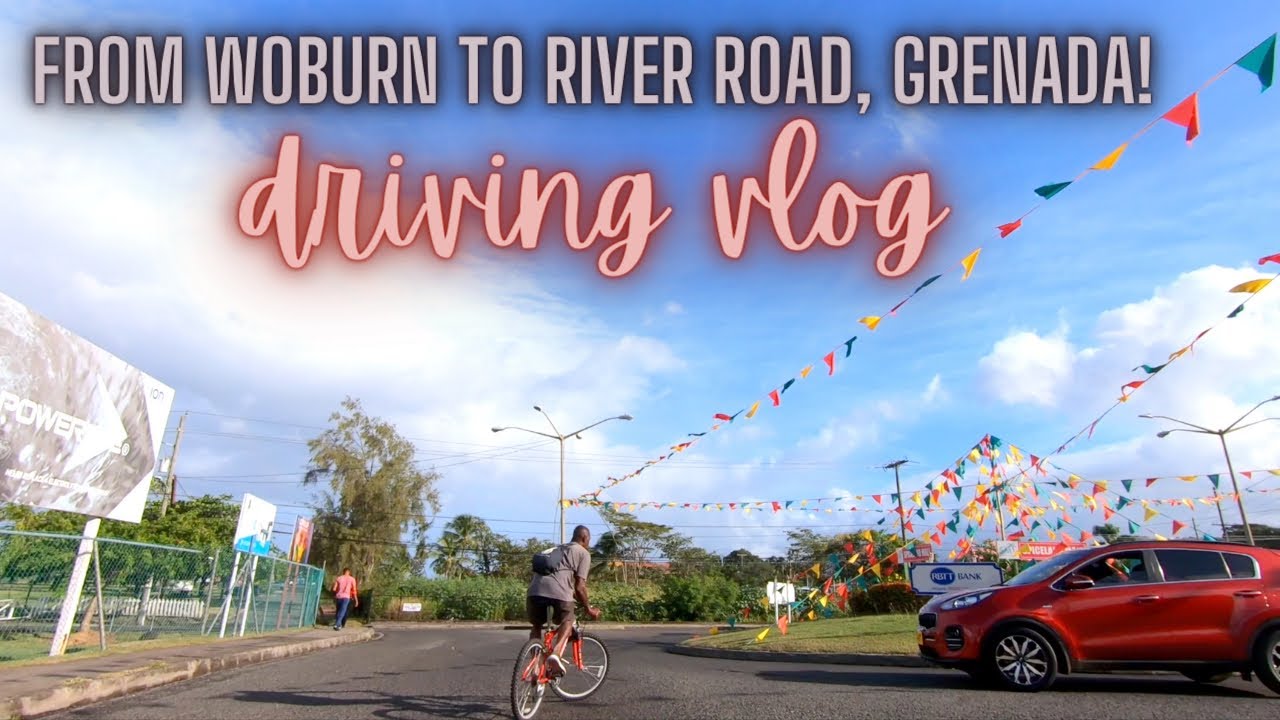 A Scenic & Relaxing Drive From Woburn to River Road, Grenada | Driving in Grenada | Driving Vlog!