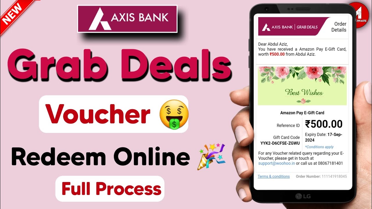 How to Redeem Axis Grab Deals Voucher 🎉&brvbar; Axis Bank Grab Deals