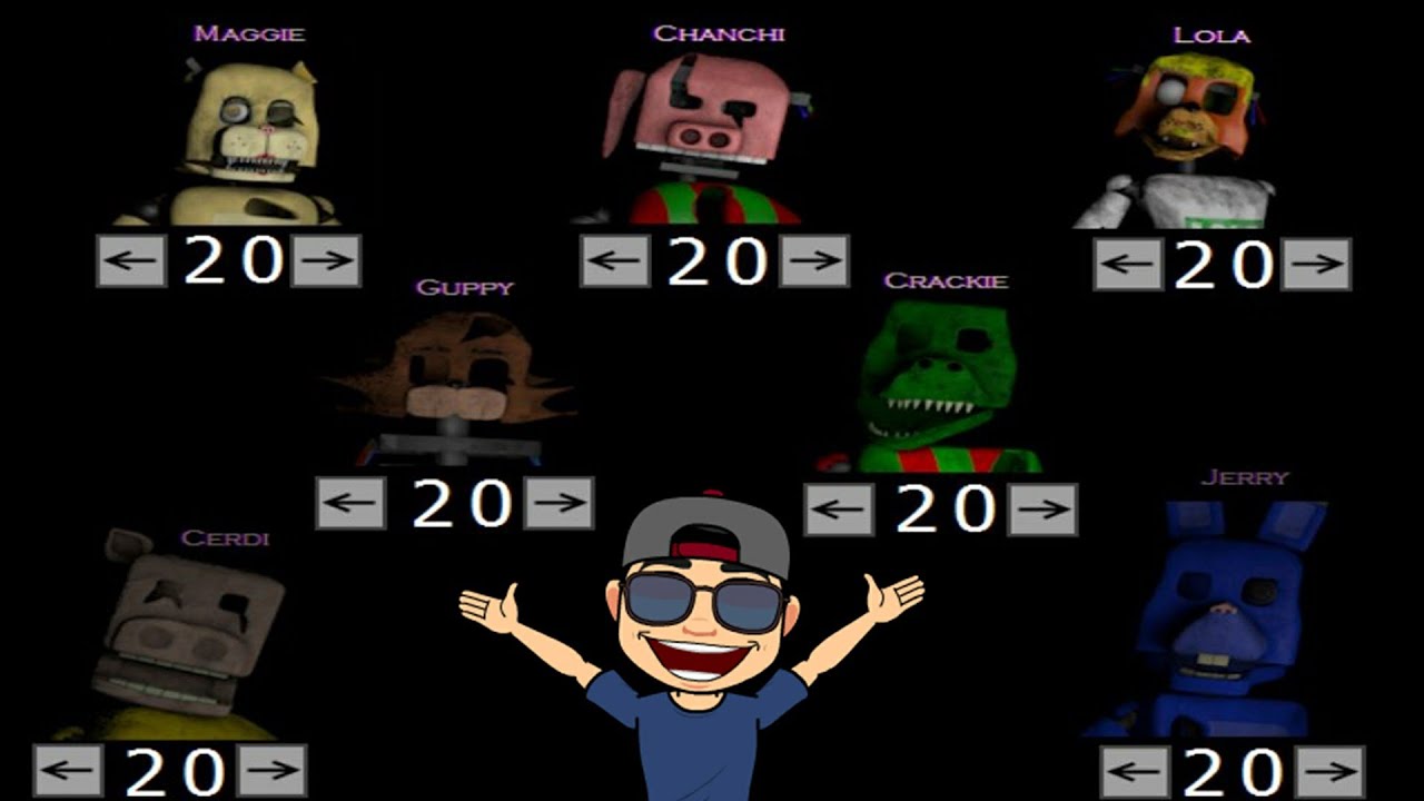 7/20 MODE! | FIVE NIGHTS AT MAGGIE'S 2 | MODO 7/20 | CUSTOM NIGHT | FNAF FAN GAME 2016 |