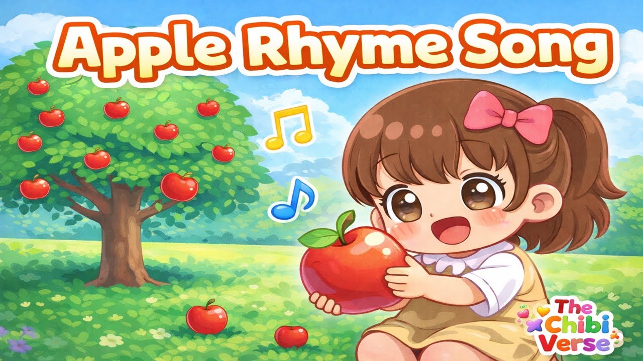 A for Apple | ABC Phonics Song | Alphabet Song for Kids & Toddlers | Nursery Rhymes | Chibi Verse