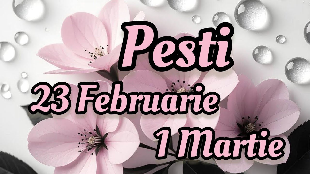 PESTI  - Saptamana 23 Februarie/1 Martie