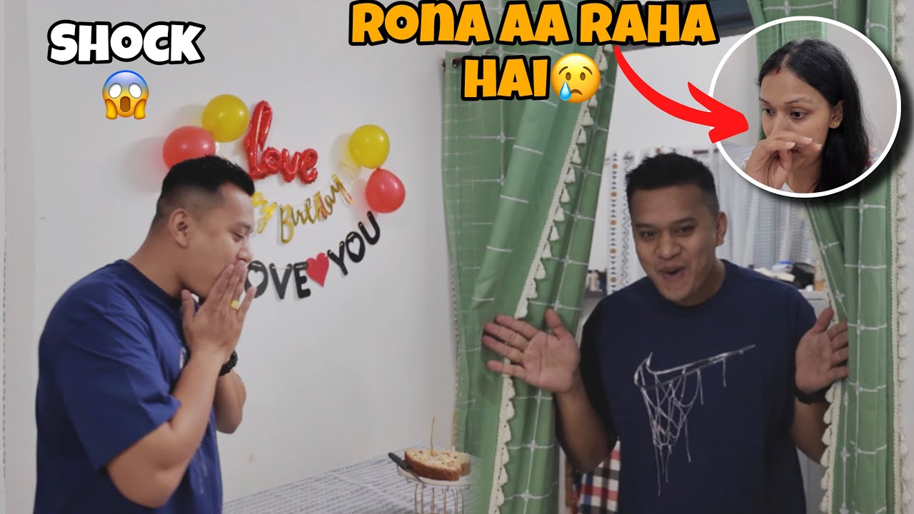 Birthday per diya surprise❤️|| mujhe kyu rona aaya😭|| Varsha Thapa