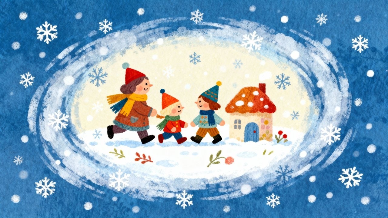 Снежна Приказка ❄️ | Весела Зимна Песен за Деца (Bulgarian Kids Song)