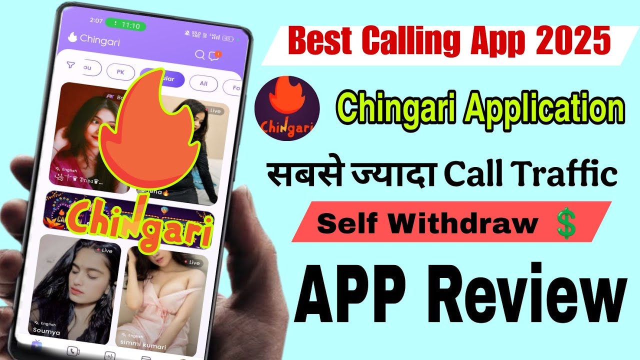 Best Calling Traffic Application Chingari | Application Review 2025 Big Update