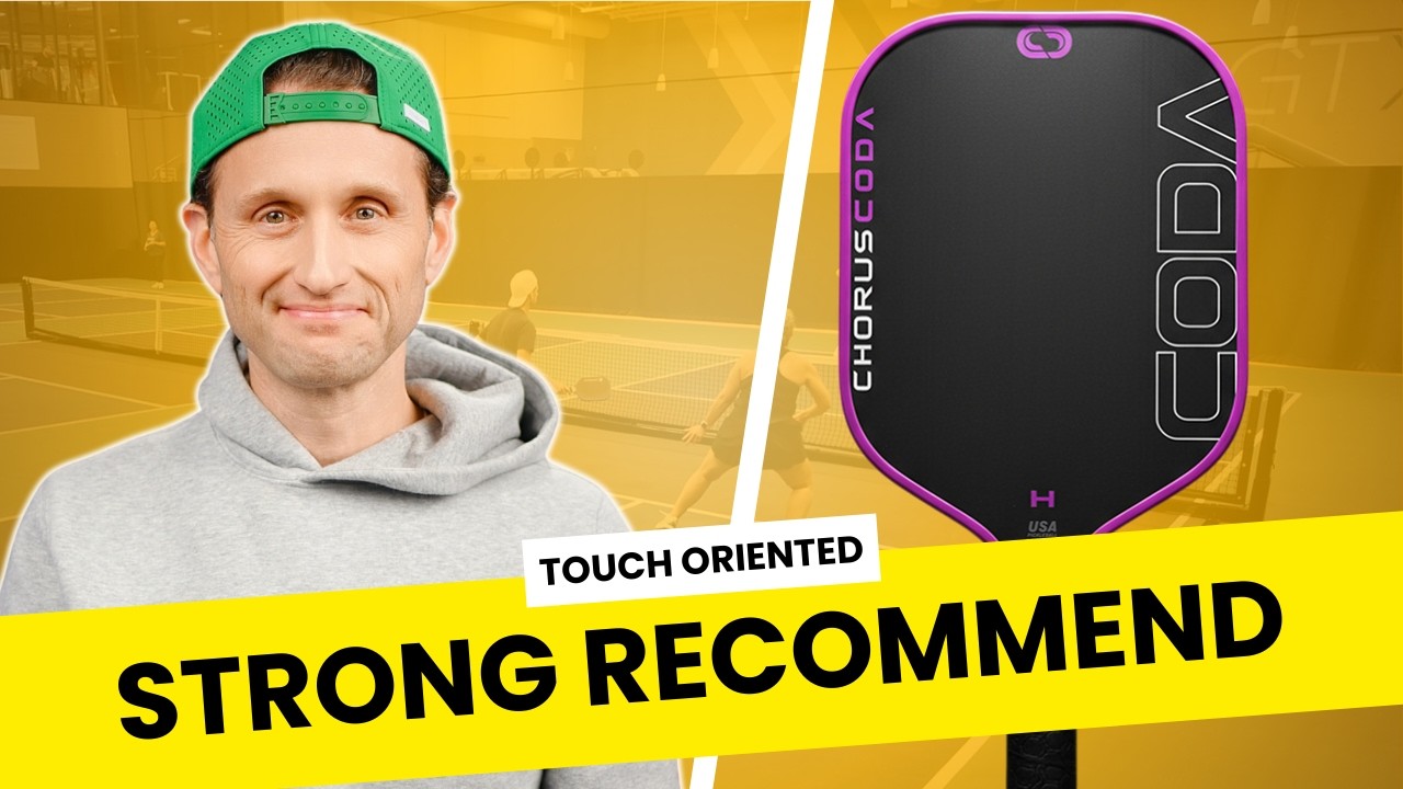 Chorus Coda Paddle Review: Foam Core Supercourt | Pickleball | Detailed Analysis