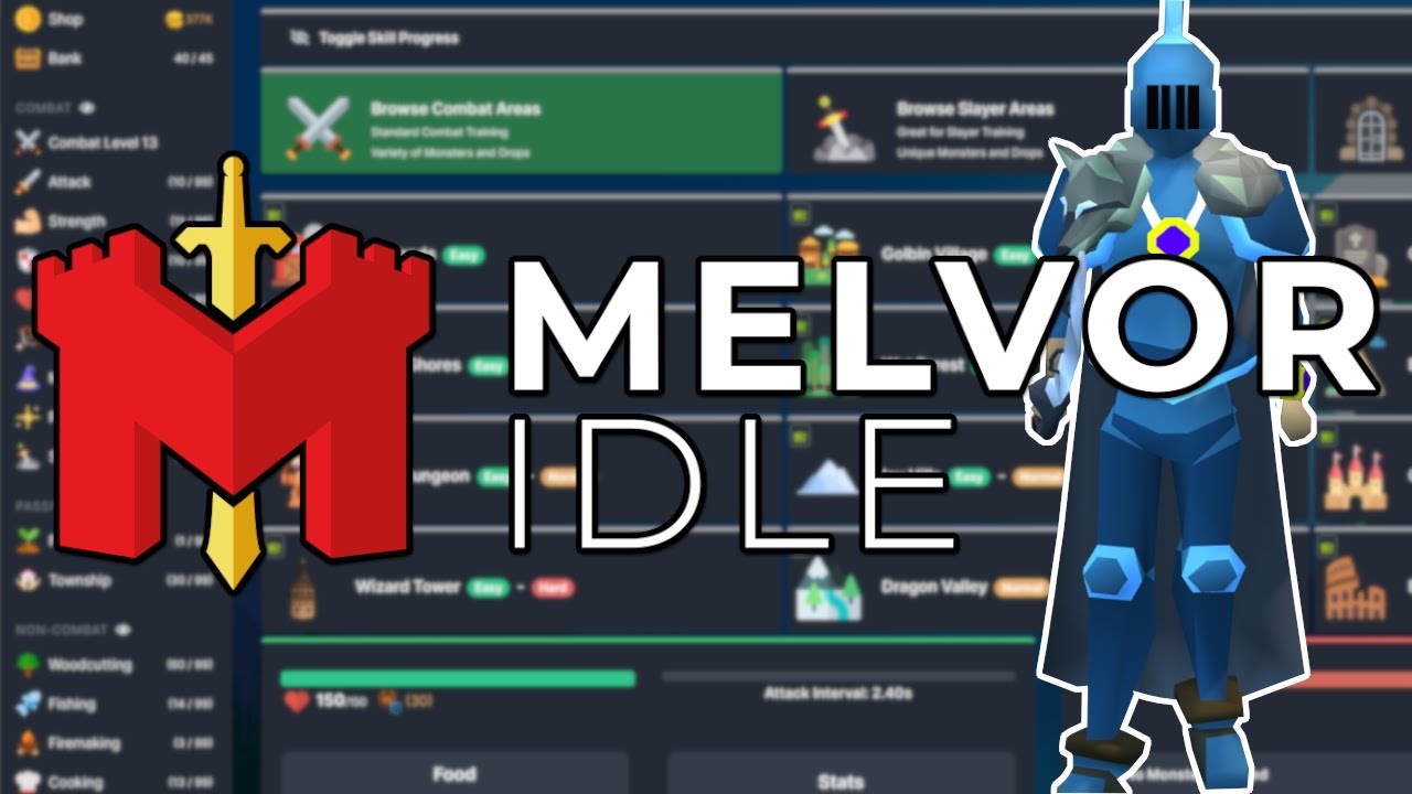 JAGEX'S OTHER GAME | Melvor Idle First Impressions
