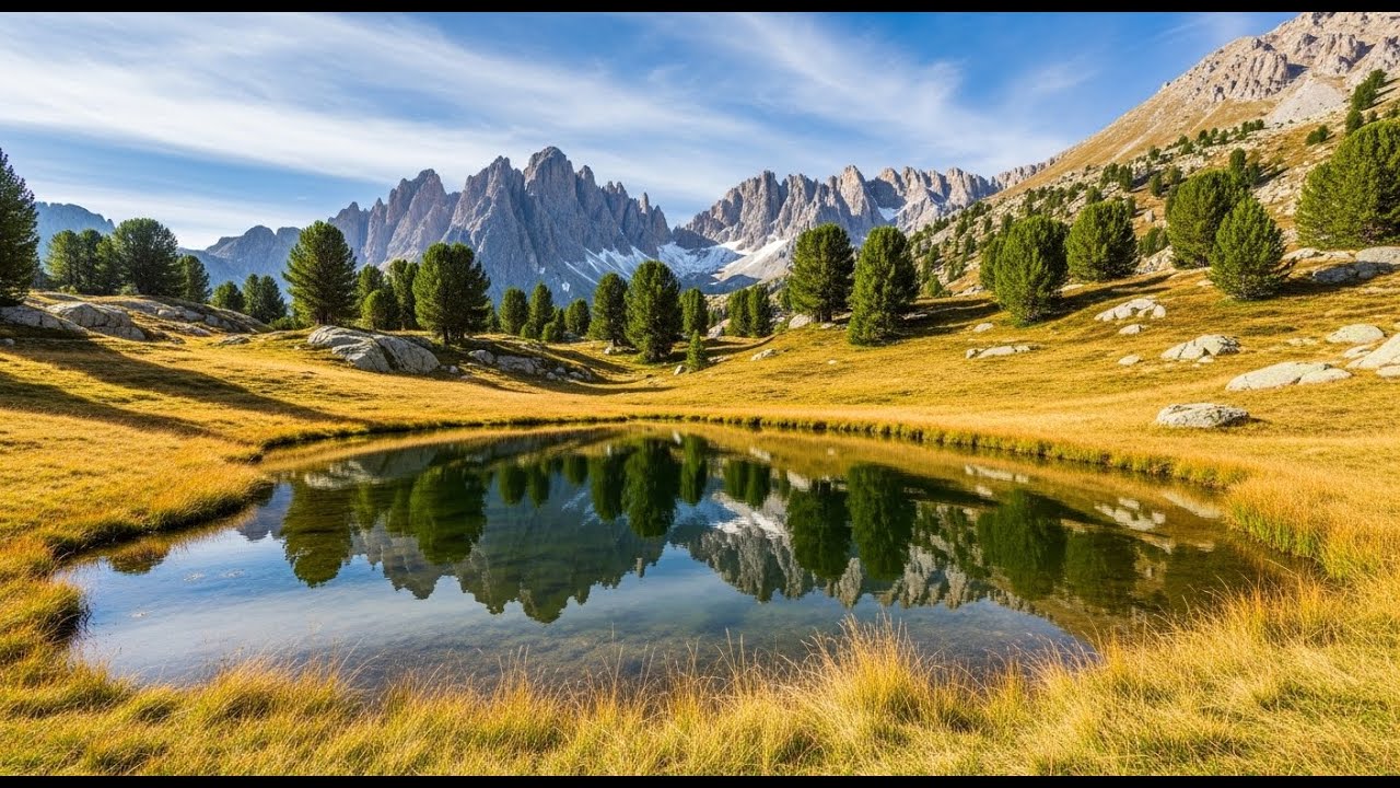 Peaceful Autumn in the Mountains 🏞️ – Calm Instrumental Music