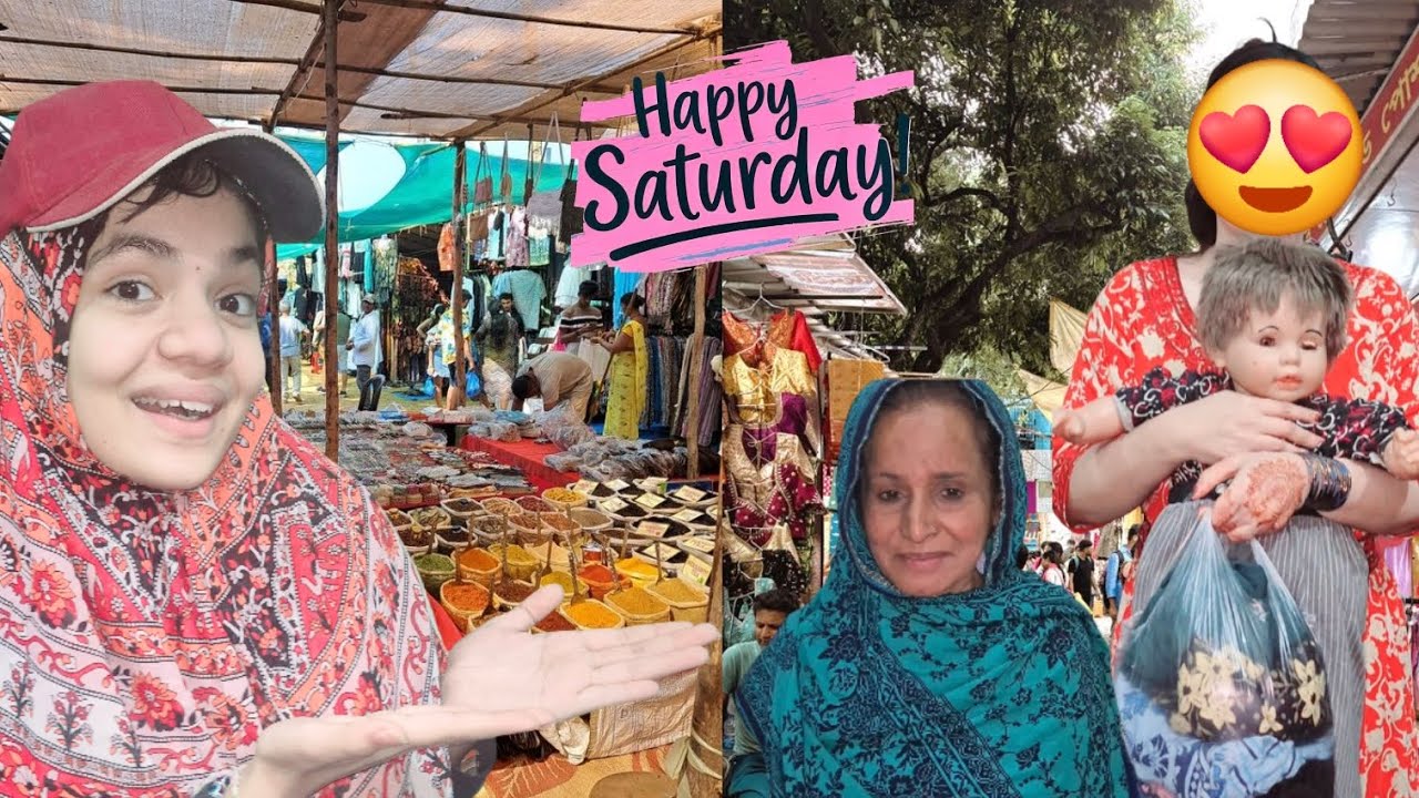 Aj ham saturday bazar gaye bohat sasti cheezay 😆😆