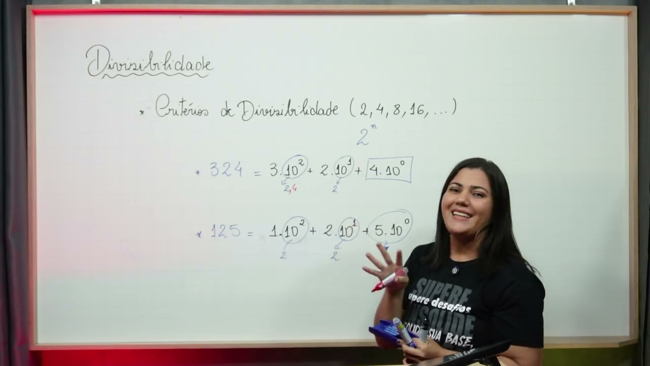 DIVISIBILIDADE   CRITÉRIOS DE DIVISIBILIDADE