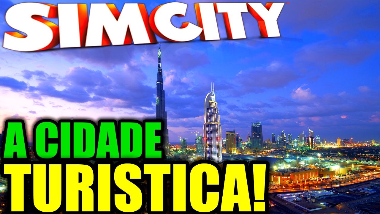 SIMCITY 5 MULTIPLAYER PT BR #01 - A CIDADE TURISTICA !