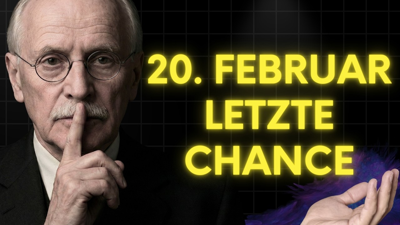 20. FEBRUAR: Der Tag ist da. Für Unvorbereitete ist es ZU SPÄT | Carl Jung