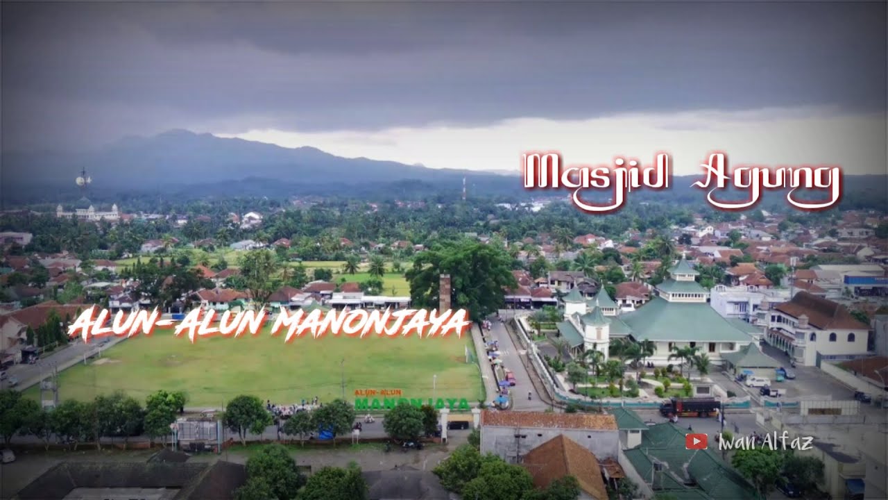Drone View Manonjaya Kabupaten Tasikmalaya 2022