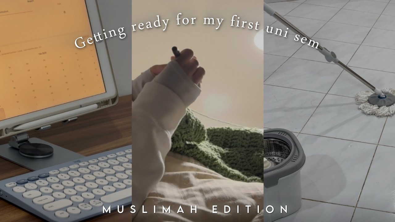 A productive day before my first semester | cleaning, decluttering, and relaxing 🫧🤍🧹 