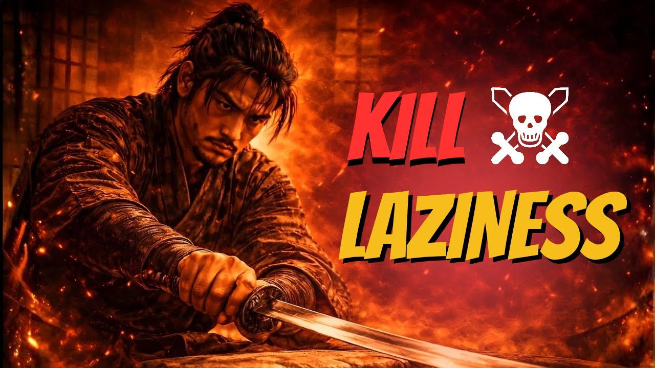 Don't Be Lazy Anymore | Miyamoto Musashi's Ruthless Path for Weak Men