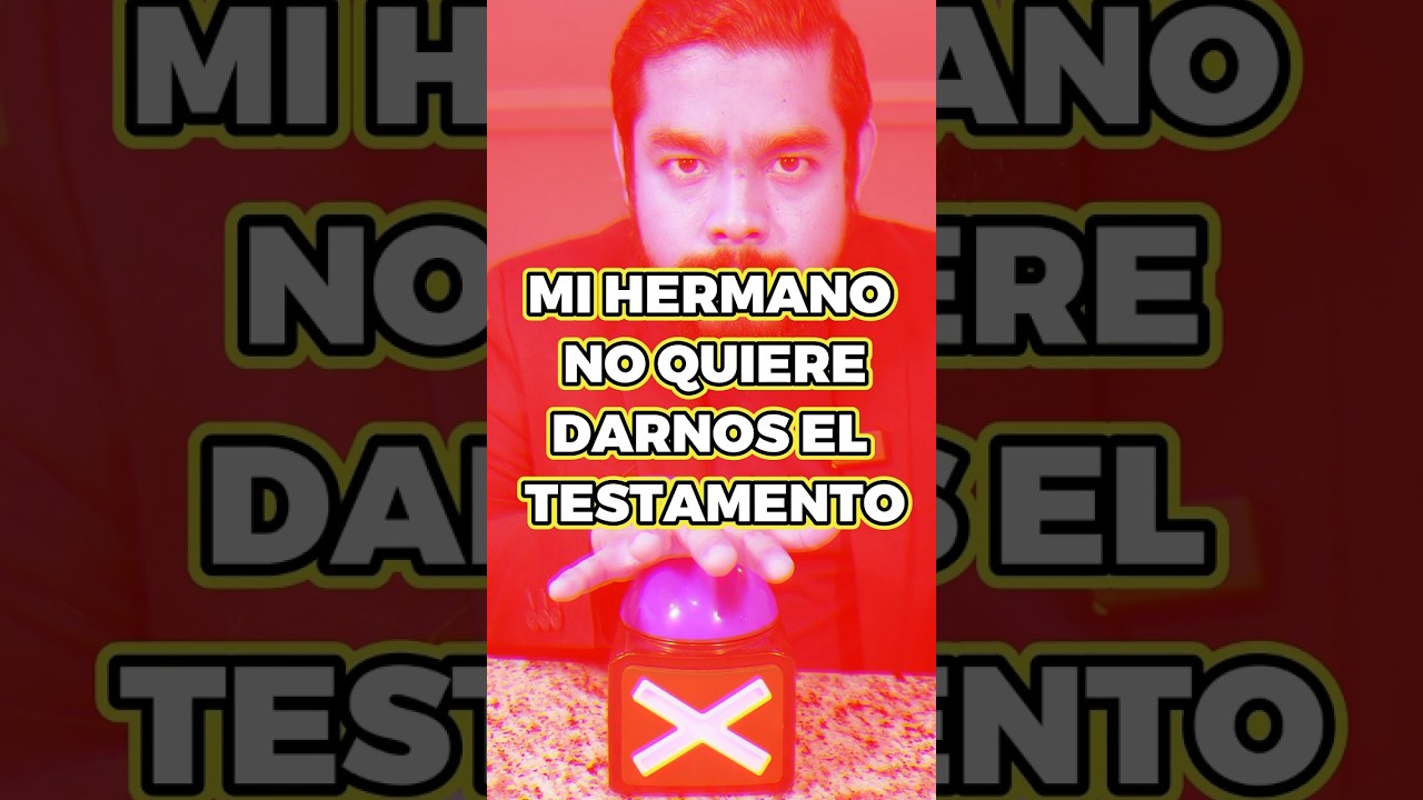 No me dejan ver el testamento #derecho #abogados #abogado #testamento #juicio