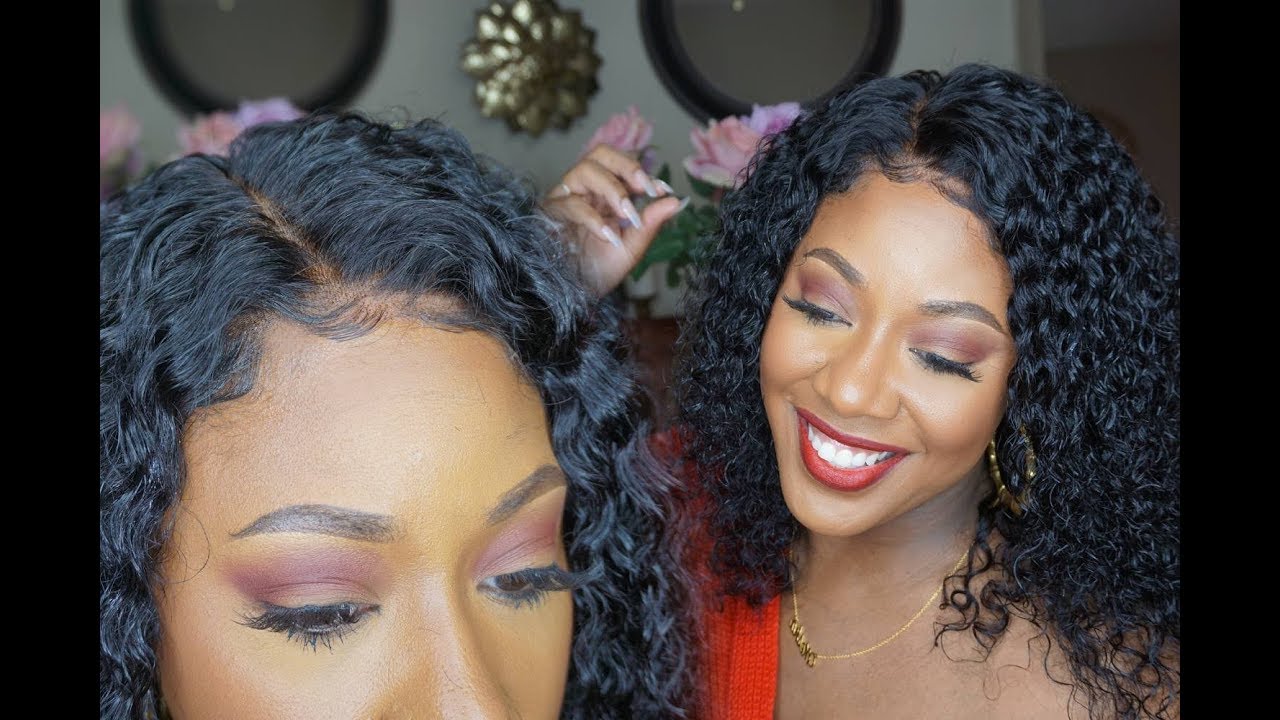 Pre-Plucked Best Natural Lace Curly Wig | NiaWigs.com
