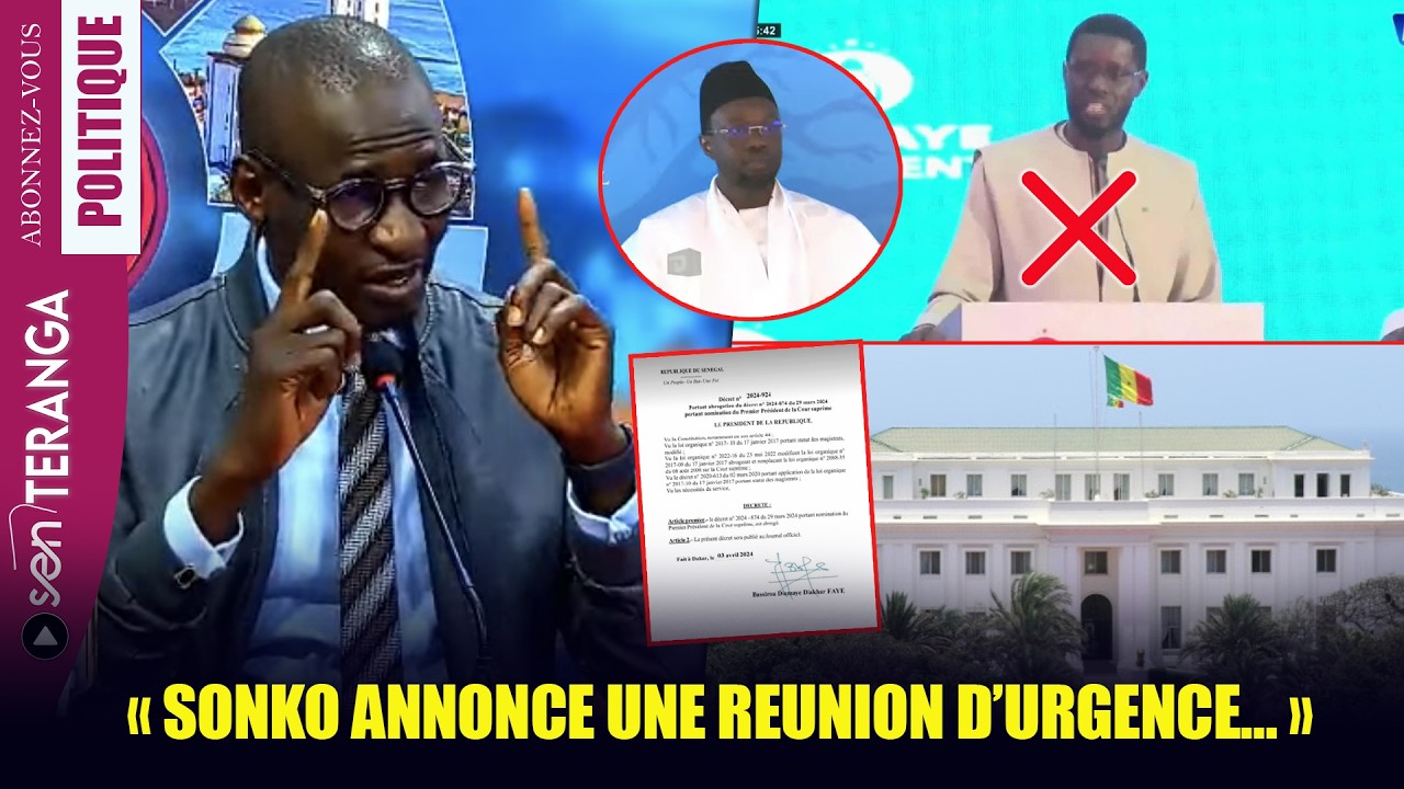 Urgent - Sonko quitte la primature & annonce une réunion d'urgence: Saa wolof éclate toute la vérité