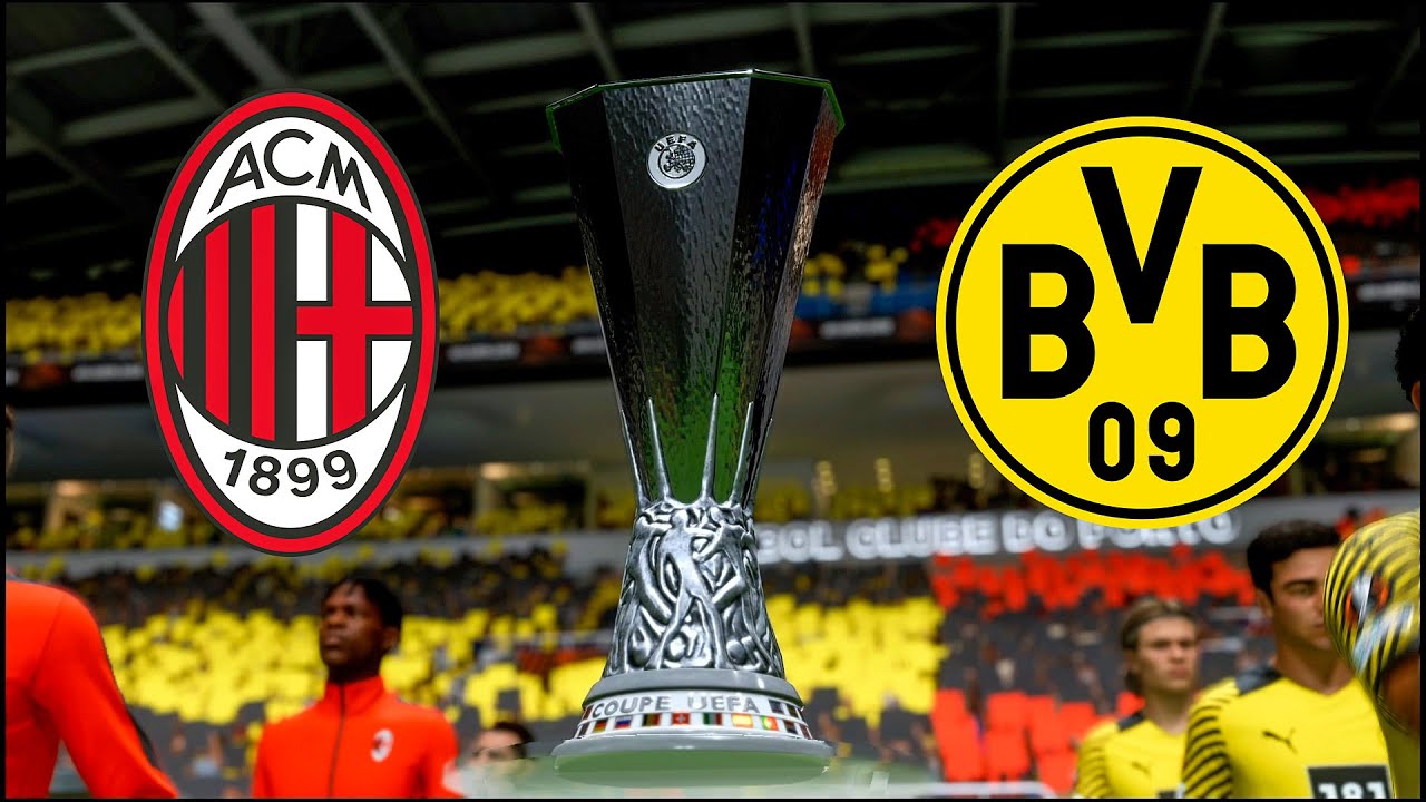 FIFA 22 | AC Milan vs Borussia Dortmund | UEFA Europa League Final | Gameplay & PS5