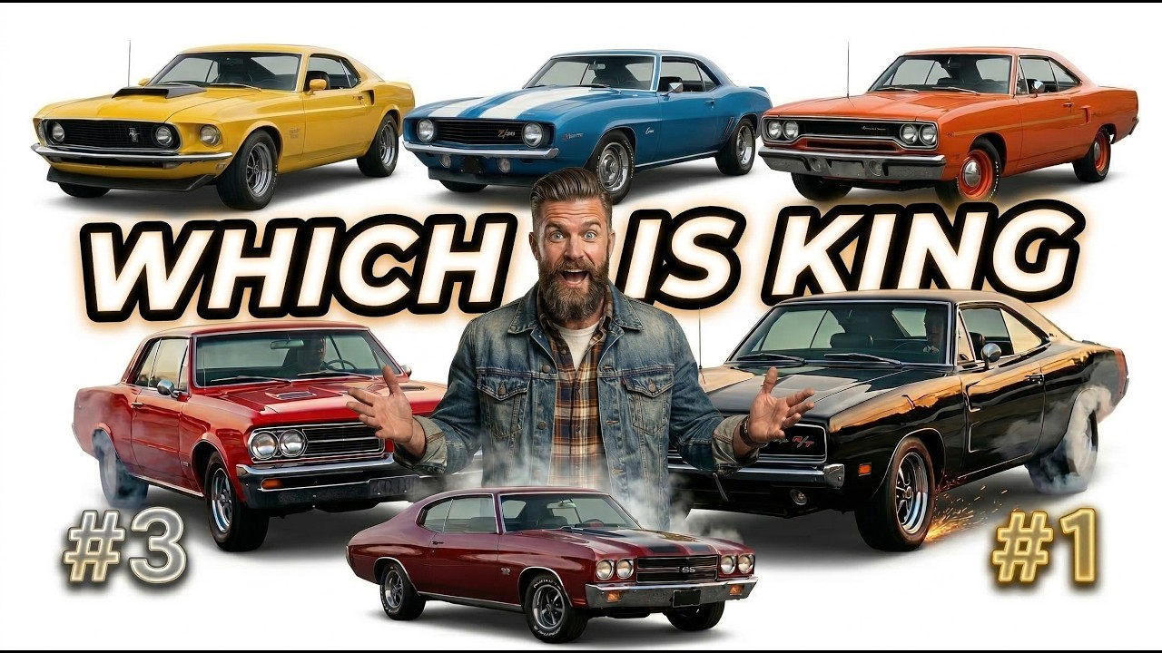 10 Legendary 1960s Muscle Cars That Changed History Forever