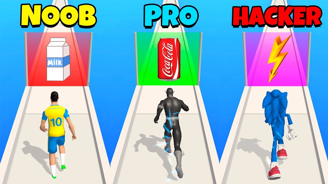 NOOB vs PRO vs HACKER - Speed Runner